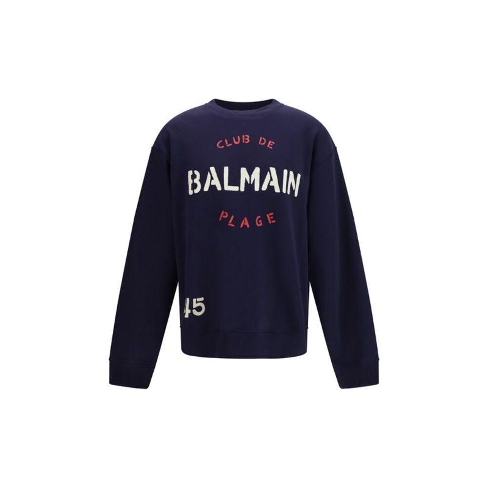 Balmain Men Balmain Club Print Sweatshirt